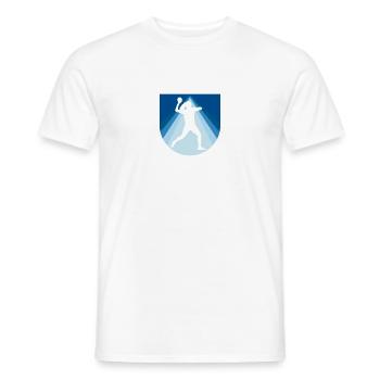 Dodgeball Dodgeball Team - Men's T-Shirt - white - Front - AI Model Male 178 dark (178cm)