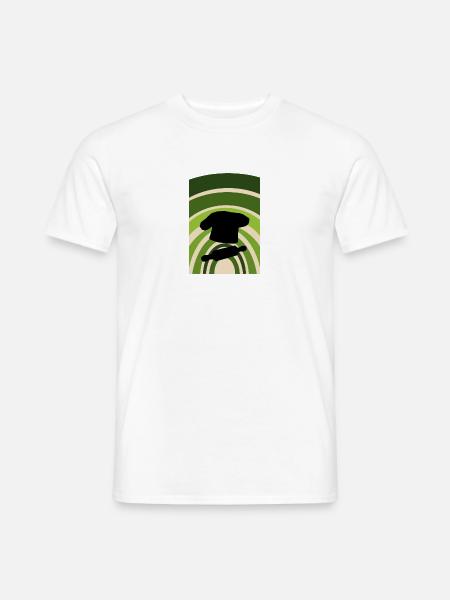 Backen Backwaren Backen - Männer T-Shirt - Weiß