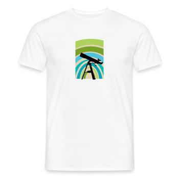 Physik Astronomie - Männer T-Shirt - Weiß - Vorne - AI Model Male 178 dark (178cm)