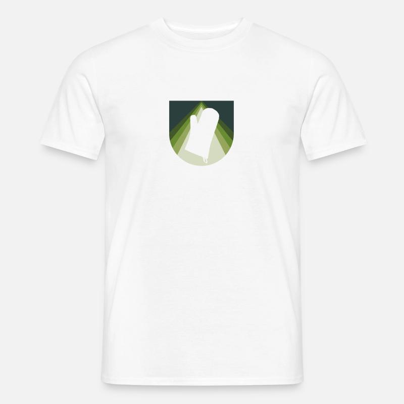 Backen Bäckerei Backwaren - Männer T-Shirt - Weiß