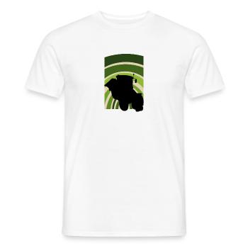 Farmer Agriculture Farmer - Men's T-Shirt - white - Front - AI Model Male 178 dark (178cm)
