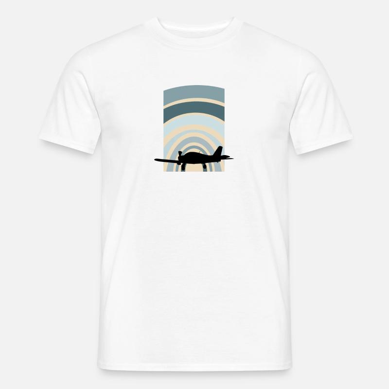 Aerospace Pilot - Männer T-Shirt - Weiß
