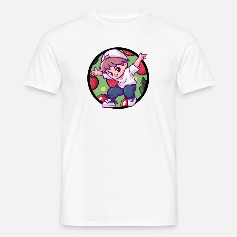 Breakdance Breakdancer - Men's T-shirt - white