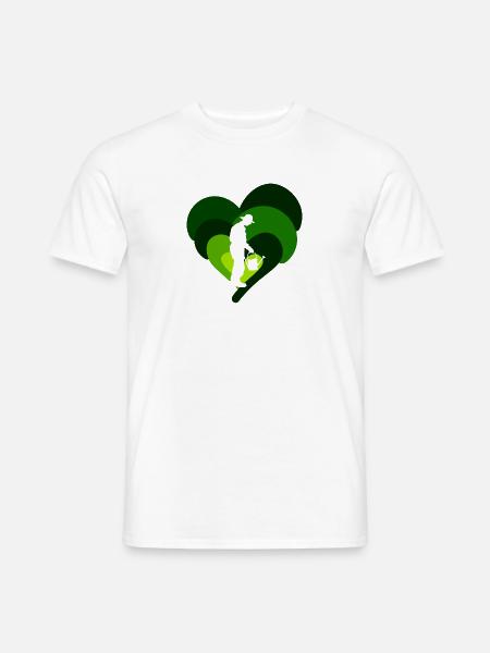 Gartenarbeit Gartenbau Garten - Männer T-Shirt - Weiß