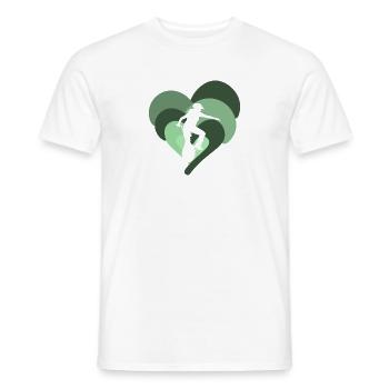 Einradfahren Zirkus Pedal - Männer T-Shirt - Weiß - Vorne - AI Model Male 178 dark (178cm)