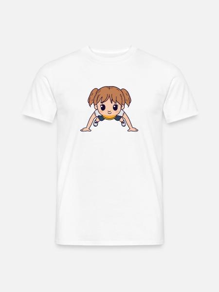 Training Workout Trainieren - Männer T-Shirt - Weiß