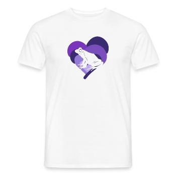 Amphibian Frog Pond - Men's T-Shirt - white - Front - AI Model Male 178 dark (178cm)
