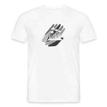 Aquarium Fisch Meer - Männer T-Shirt - Weiß - Vorne - AI Model Male 178 dark (178cm)