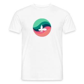 Auto Autoverkaeufer - Männer T-Shirt - Weiß - Vorne - AI Model Male 178 dark (178cm)