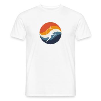 Gymnastics Trainers Gymnastics - Men's T-Shirt - white - Front - AI Model Male 178 dark (178cm)