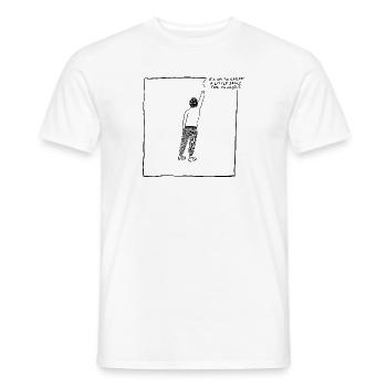 Place For Yourself - Men's T-Shirt - white - Front - AI Model Male 178 dark (178cm)