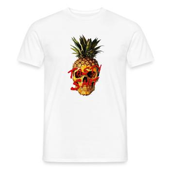 Merde savoureuse - T-shirt homme - blanc - Devant - AI Model Male 178 dark (178cm)