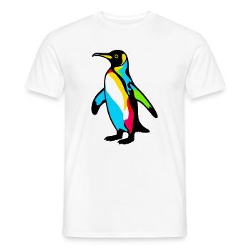 Pingouin - T-shirt homme - blanc - Devant - AI Model Male 178 dark (178cm)