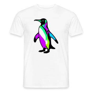Pingouin - T-shirt homme - blanc - Devant - AI Model Male 178 dark (178cm)