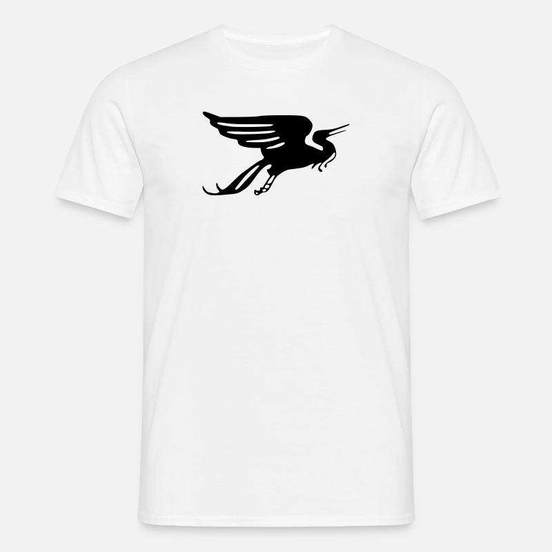 Wandervogel - Männer T-Shirt - Weiß