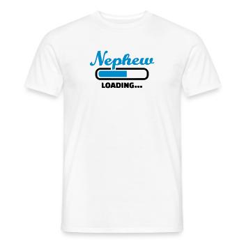 Nephew - T-shirt homme - blanc - Devant - AI Model Male 178 dark (178cm)