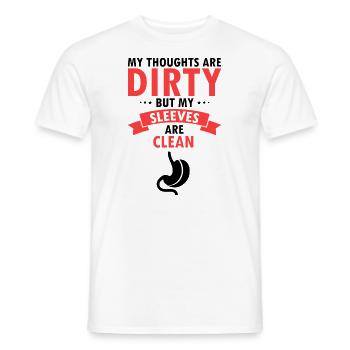 Gastric Bypass and Gastric Bypass Operation Design - Men's T-Shirt - white - Front - AI Model Male 178 dark (178cm)