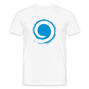 Sonne - sun - Blume - Männer T-Shirt - Weiß - Vorne - AI Model Male 178 dark (178cm)