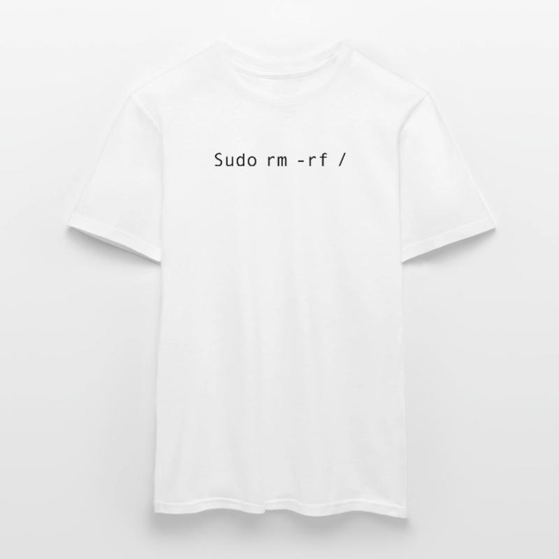 Linux-Codierung sudo rm -rf / Männer T-Shirt