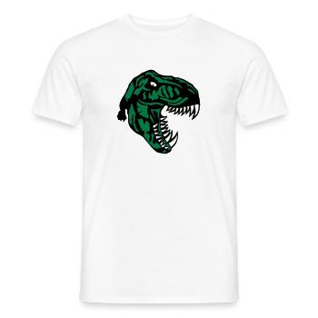 tyrannosaurus t rex dinosaur rex - Men's T-Shirt - white - Front - AI Model Male 178 dark (178cm)