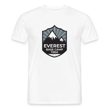 Mount Everest Base Camp Trek - Nepal - Men's T-Shirt - white - Front - AI Model Male 178 dark (178cm)