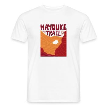 Hayduke Trail - Utah to Arizona - T-shirt homme - blanc - Devant - AI Model Male 178 dark (178cm)