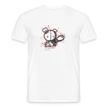 Evil Pets - Dog 2 - T-shirt homme - blanc - Devant - AI Model Male 178 dark (178cm)