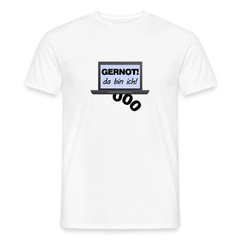 Blümel - Männer T-Shirt - Weiß - Vorne - AI Model Male 178 dark (178cm)
