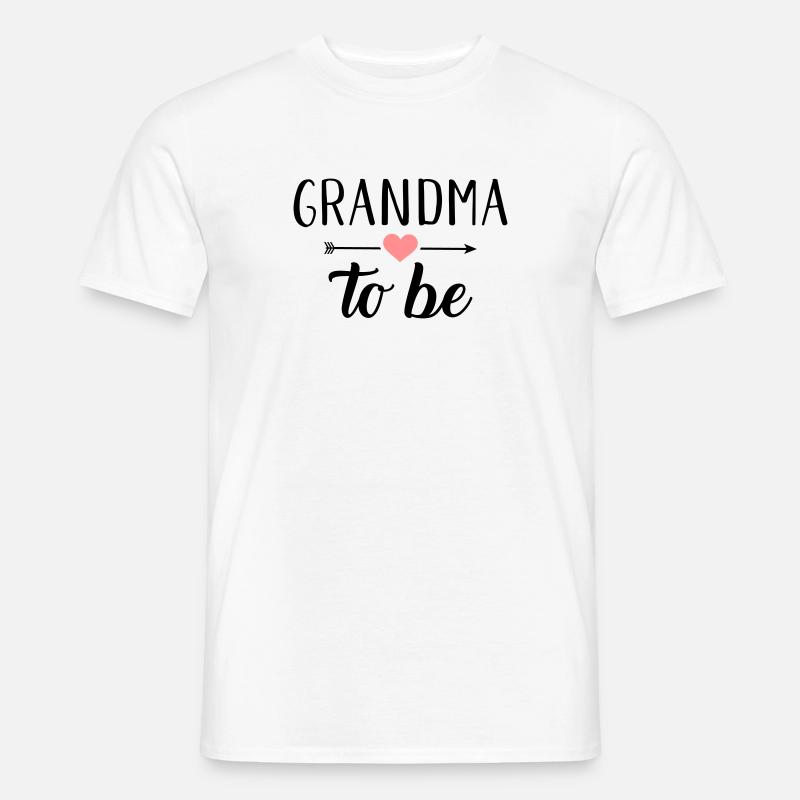 Oma - Männer T-Shirt - Weiß