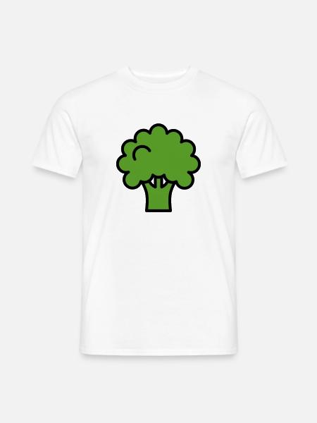 Broccoli - Men's T-Shirt - white