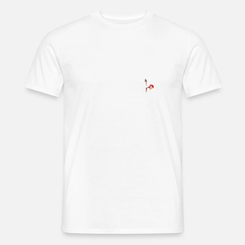 Rock singer evolution guitar gift hardrock - Men’s T-shirt - white
