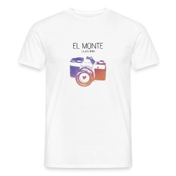 Kamera El Monte California - Männer T-Shirt - Weiß - Vorne - AI Model Male 178 dark (178cm)