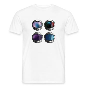 Zum Flug bereit - Männer T-Shirt - Weiß - Vorne - AI Model Male 178 dark (178cm)