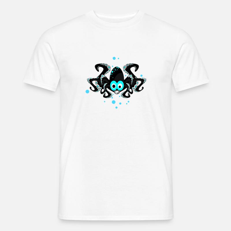 octopus - Männer T-Shirt - Weiß