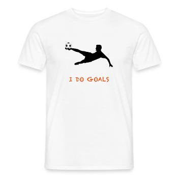 Hago objetivos - Camiseta hombre - blanco - delante - AI Model Male 178 dark (178cm)
