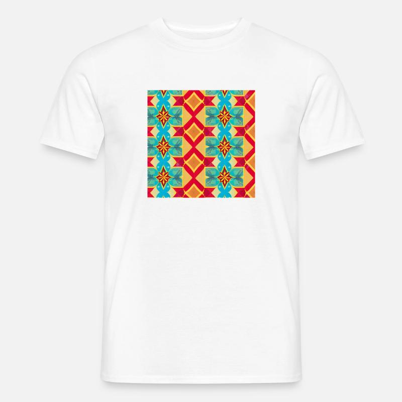 Stoff-Beutel Native-Style - Männer T-Shirt - Weiß