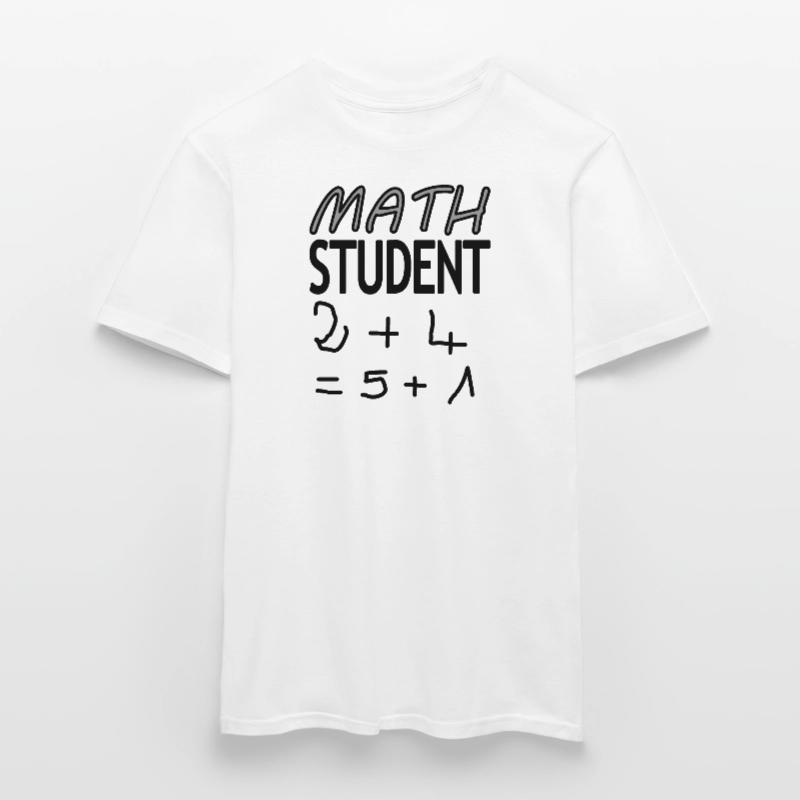 Math-Student Mathe Student Mathe Studium Geschenk Männer T-Shirt