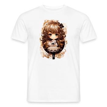 Dollie Pâques - T-shirt homme - blanc - Devant - AI Model Male 178 dark (178cm)