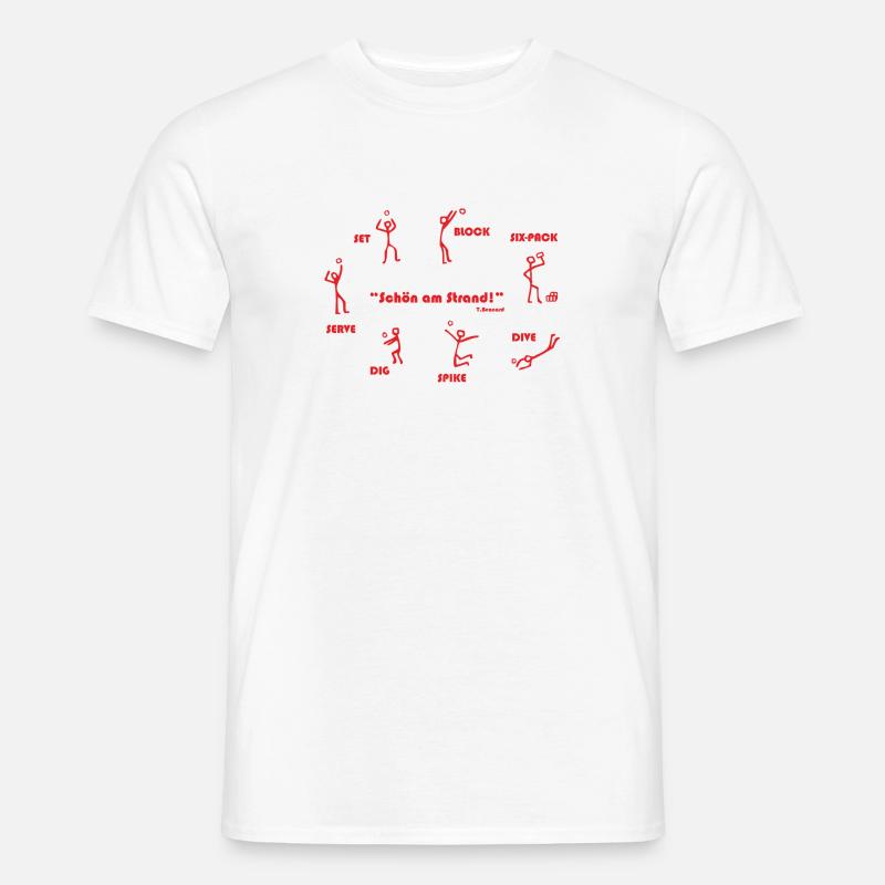 graalibu_logo_2004_red - Männer T-Shirt - Weiß