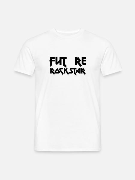 future rock star - Men's T-Shirt - white