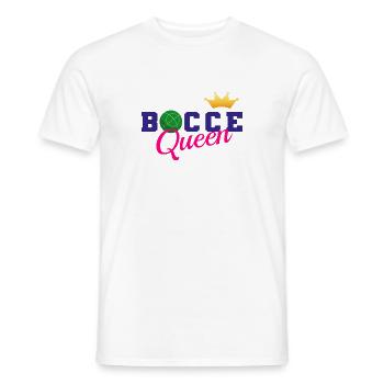 Bocce Bocci Colorful Balls Player I Gift - Men's T-Shirt - white - Front - AI Model Male 178 dark (178cm)