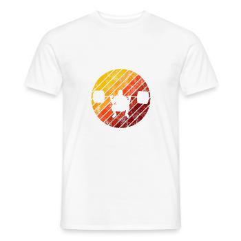 Bodybuilding Bodybuilder GYM Fitnessstudio Retro - Männer T-Shirt - Weiß - Vorne - AI Model Male 178 dark (178cm)