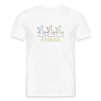 Cambodia Tradition Dance Khmer Apsara I Gift - Men's T-Shirt - white - Front - AI Model Male 178 dark (178cm)