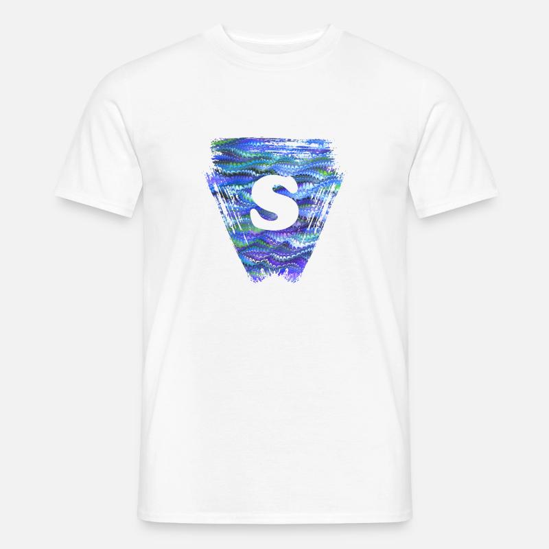 dreieck e 103 s - Männer T-Shirt - Weiß