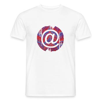 ET E 279 - Men's T-Shirt - white - Front - AI Model Male 178 dark (178cm)