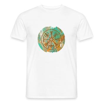 vegvisir e 36 - Männer T-Shirt - Weiß - Vorne - AI Model Male 178 dark (178cm)