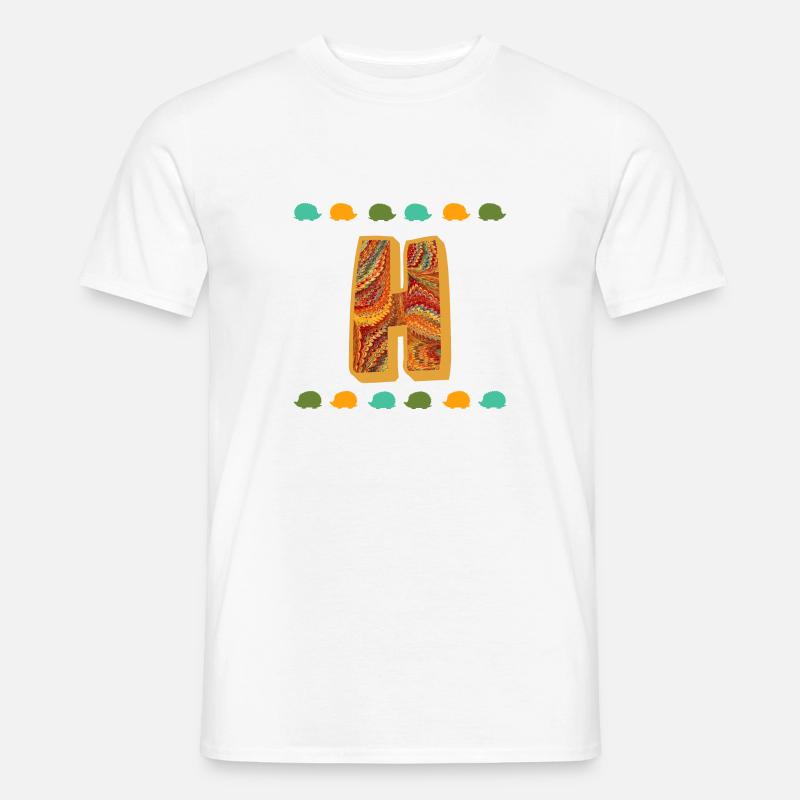 Hérisson E 22 h - T-shirt homme - blanc