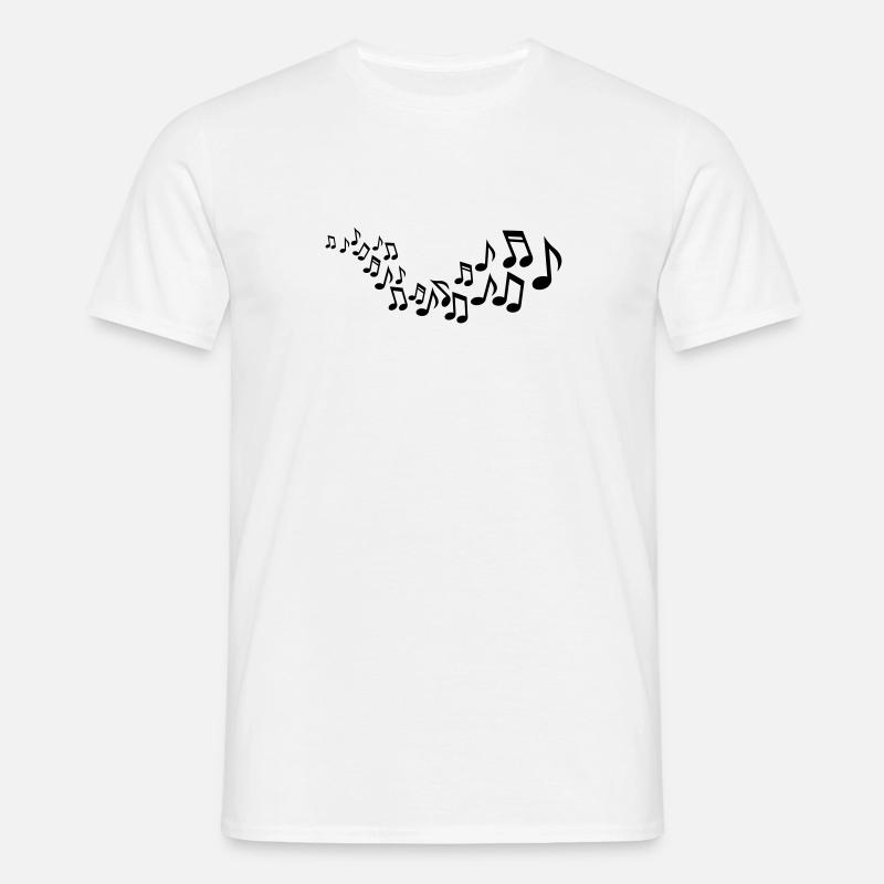 Notes - Men's T-Shirt - white