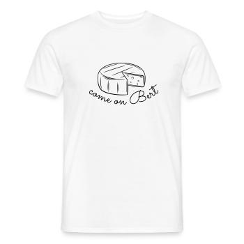 Come on Bert - Männer T-Shirt - Weiß - Vorne - AI Model Male 178 dark (178cm)