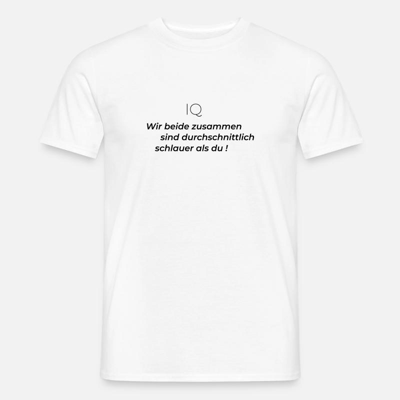 Zusammen durchschnittlich - Männer T-Shirt - Weiß